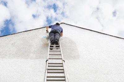 Peinture extérieure à Hyèvre-Paroisse — façades et ravalement